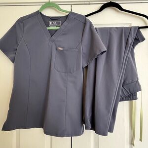 LIMITED EDITION Space Navy FIGS Scrub Set